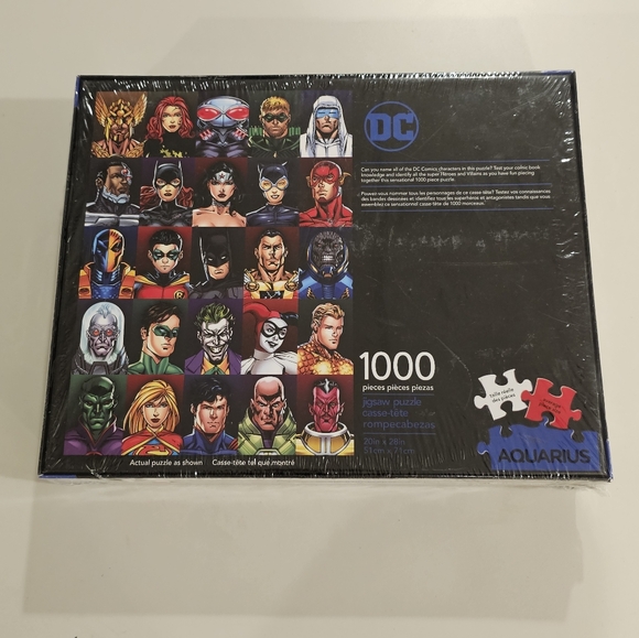 DC Comics 1000 Piece Puzzle - Picture 2 of 6